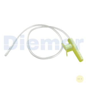 Sonda de Sucção Com Controle Nº 6 Caixa Verde 100 Pcs.